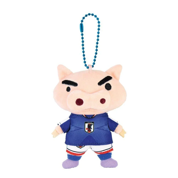  T's Factory Shin Chan Plush Mascot Japan National Soccer Team Buriburizae 