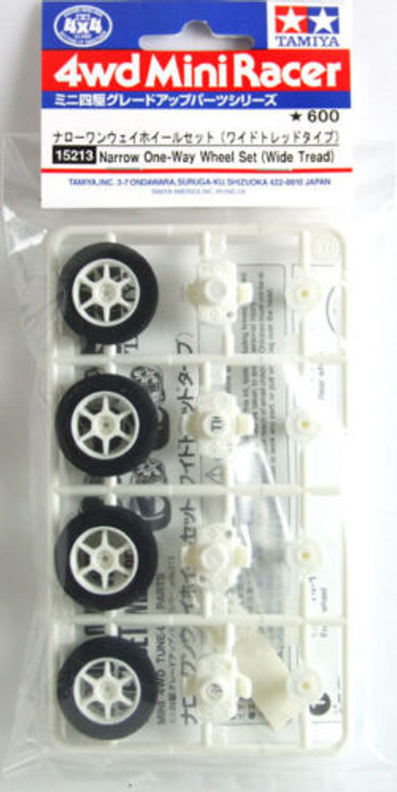 Tamiya 15213 Mini 4WD Narrow One-Way Wheel Set