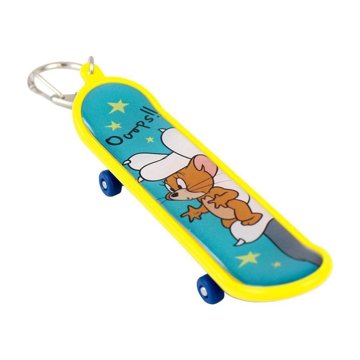  T's Factory Tom And Jerry Skateboard Keychain: I Caught It 