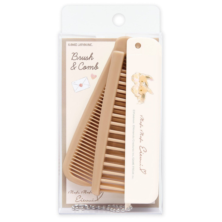 Pokemon Center Original Foldable Brush And Comb / Eevee