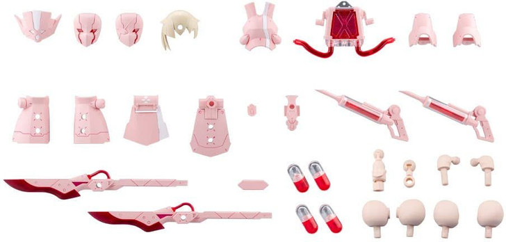 Kotobukiya Metamorphose Unit Exarmor Pink Nurse Optional Parts Set (Megalomaria Unlimited Universe)