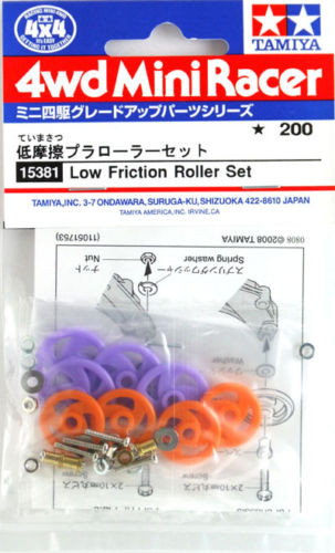 Tamiya 15381 Mini 4WD Low Friction Roller Set - Plaza Japan