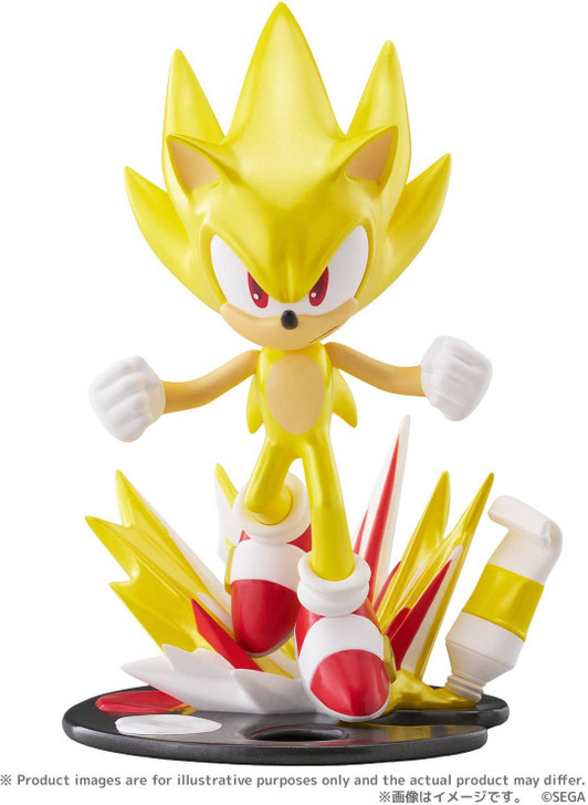 Bushiroad Creative PalVerse Pale. Sonic the Hedgehog Super Sonic Figure