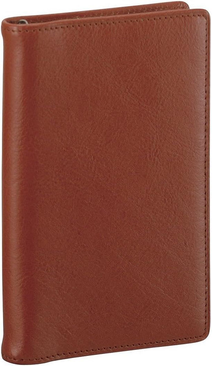 Raymay Fujii Da Vinci Standard Pocket 8mm Personal Organizer - Brown