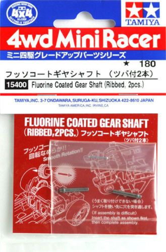 Tamiya 15400 Mini 4WD Fluorine Coated Gear Shaft (4950344154005)