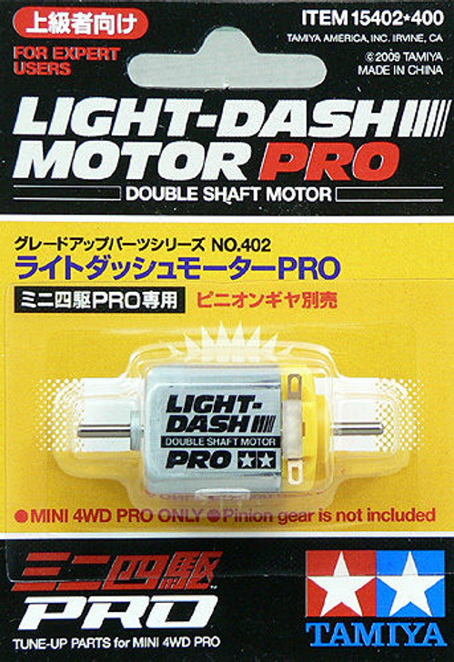 Tamiya 15402 Mini 4WD Light Dash Motor PRO (Double Shaft Motor)