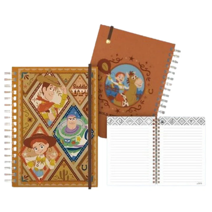 Disney Toy Story Five Ring Notebook With Elastic Band