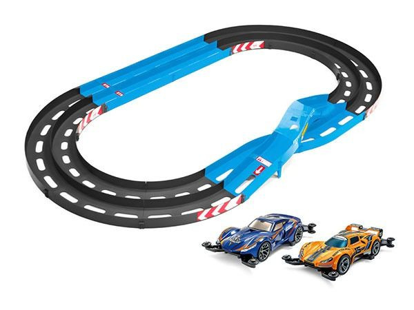Mini 4WD Special Edition Oval Home Circuit Three Dimensional Lane Change With Shevaria And Estura Kit