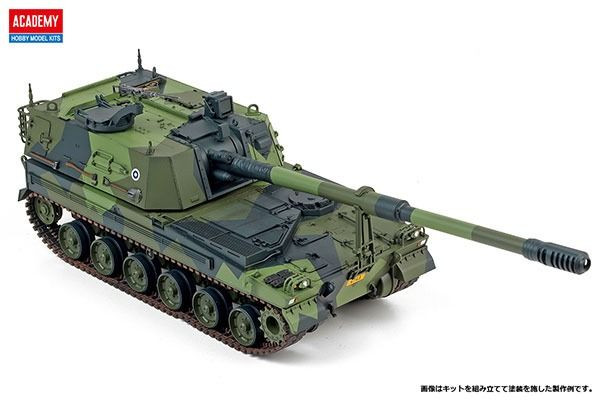 1/35 Finnish Army 155mm Self-Propelled Gun "moukari" Plastic Model