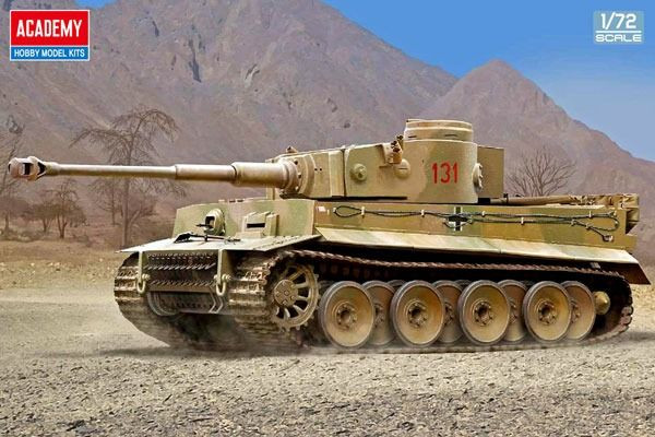 1/72 Panzer VI Tiger I Early Production Type Plastic Model