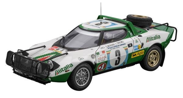Hasegawa 1/24 Lancia Stratos Hf "1975 Safari Rally" Plastic Model