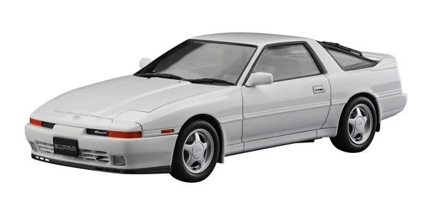 Hasegawa 1/24 Toyota Supra A70 2.5GT Twin Turbo R 1991 "white Color" Plastic Model