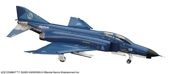 Hasegawa 1/48 "ace Combat 7: Skies Unknown" F-4E Phantom II "mobius 1" Plastic Model