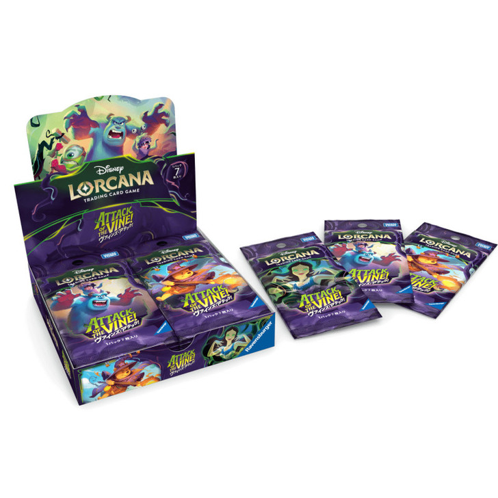 Takara Tomy Disney Lorcana TCG Japanese Version Booster Pack Vines Att
