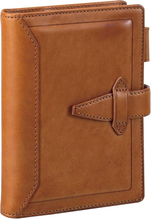 Raymay Fujii Da Vinci Roroma Classic Pocket 14mm System Notebook - Brown