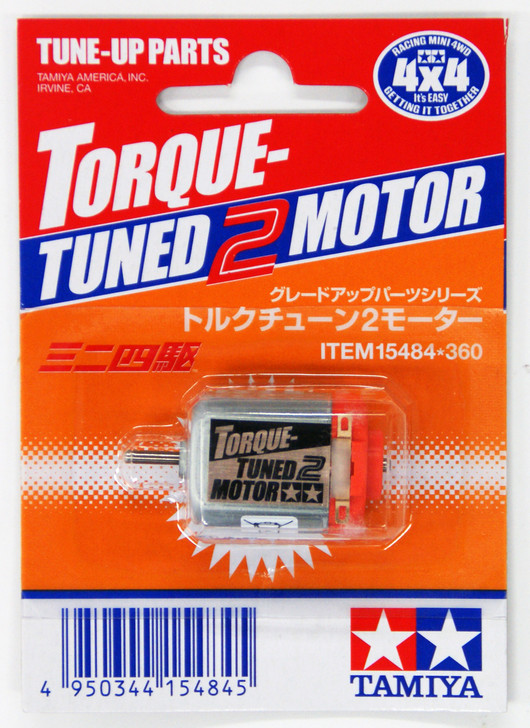 Tamiya 15484 Mini 4WD Torque-Tuned 2 Motor (4950344063710)