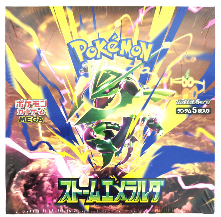 Pokemon TCG MEGA Expansion Pack Storm Emeralda M6 BOX
