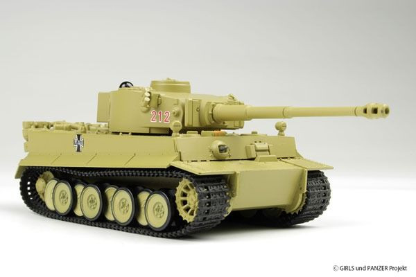 Girls Und Panzer 1/64 Rc Battle Sensha Do Series Tiger I Kuromorimine Girls' Academy