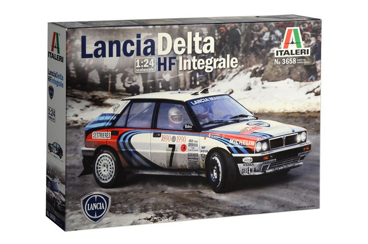 Scale 1/24 Lancia Delta Hf Integrale 1990 Monte Carlo Rally