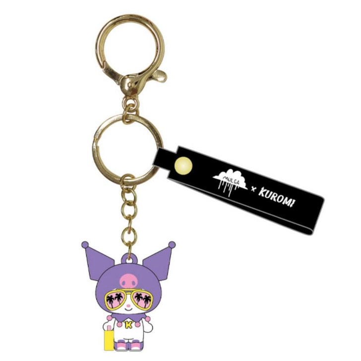 Kcompany Moruga Sanrio C Mascot Key Holder Kuromi