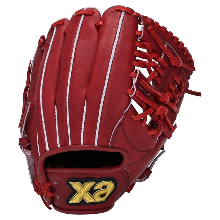 XANAX Hardball Junior Glove Zana Power Glove Mitt Glove Mitt (BHF25JL1P) (W94) Wine Brown L