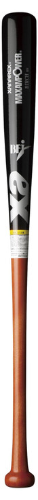 Xanax Baseball Batting Hitting Hardball Wooden Bat Black X Reddish Brown 9023K 84 cm BHB7300