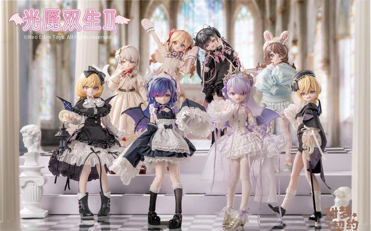 Light And Darkness Twins II Sweet Dream Contract Series Poseable Doll Trading Figure Single Item Doll