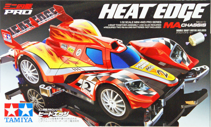 Tamiya 18636 Mini 4WD Heat Edge (MA Chassis) 1/32 (4950344186365)