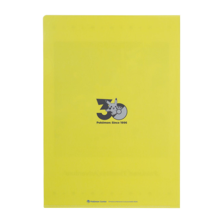 Pokemon Center Original A4 Clear File Pokemon Timeless Adventure Unova
