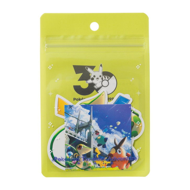 Pokemon Center Original Sticker Set Pokemon Timeless Adventure Unova