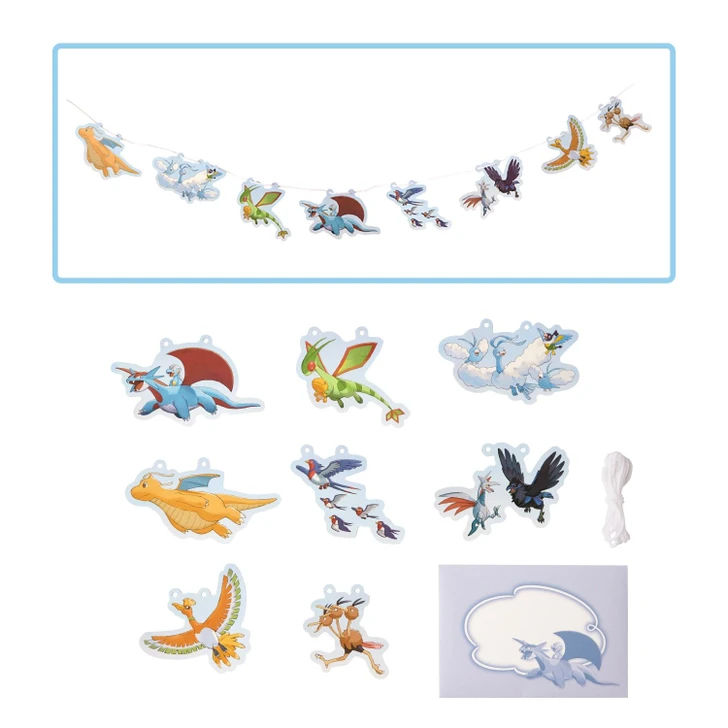Pokemon Center Original Garland Card Soaring Dreams