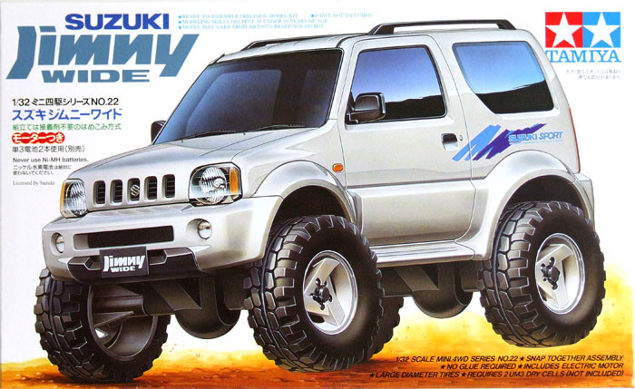 Tamiya 19022 Mini 4WD Suzuki Jimny Wide 1/32 - Plaza Japan