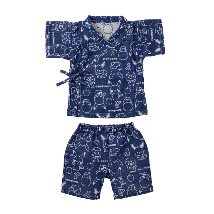 Pokemon Center Original MonPoke Jinbei Suit Navy