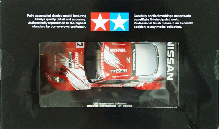 Tamiya 21037 Motul Pitwork Z Masterwork Collection 1/24 Scale Kit (4950344210374)