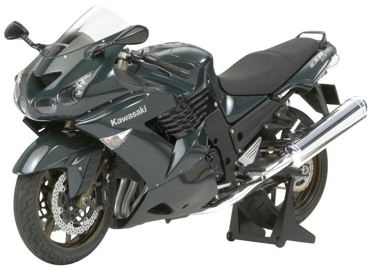 Tamiya 21082 Kawasaki ZZR1400 Gray 1/12 Finished Model Masterwork Collection (4950344210824)