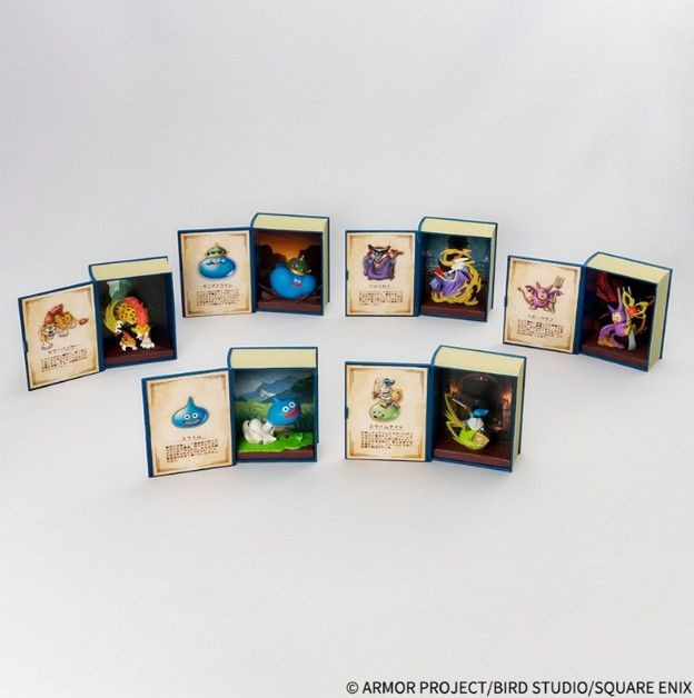 Square Enix Dragon Quest Adventure Log Collection Defeated Monster Figure 6 Pieces Box