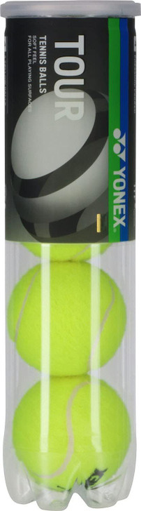 YONEX Tennis Balls TOUR 4 Balls 1 Can TB-TUR4