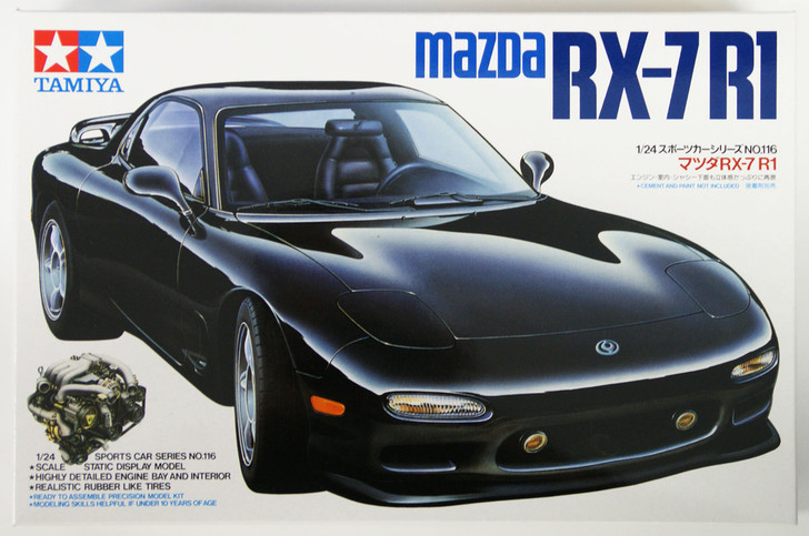 Tamiya 24116 Mazda RX-7 R1 1/24 Scale Kit