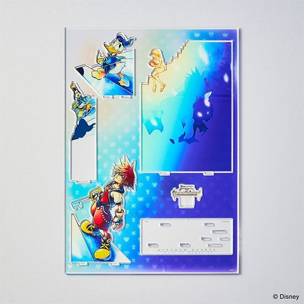 Square Enix Kingdom Hearts Chain Of Memories Spiral Acrylic Stand