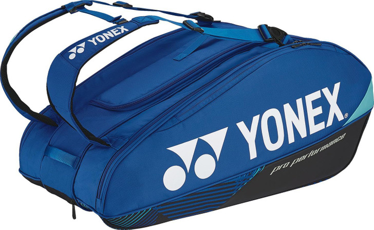 Yonex Tennis Badminton Racket Bag Holds 9 Rackets Cobalt Blue