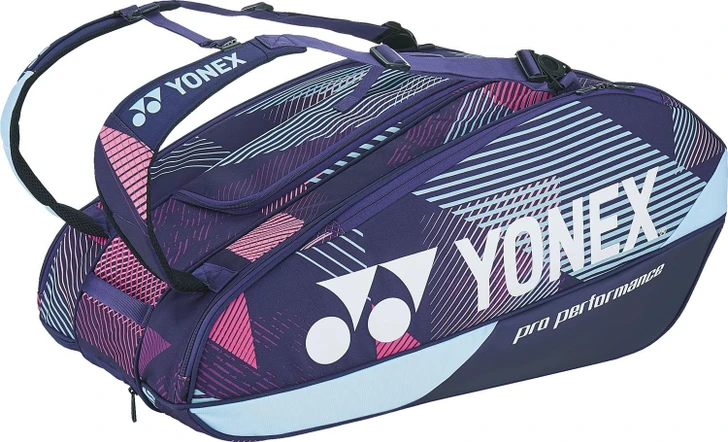 Yonex Tennis Badminton Racket Bag Can Hold 9 Rackets Grape