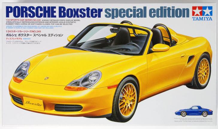 Tamiya 24249 Porsche Boxster Special Edition 1/24 Scale Kit