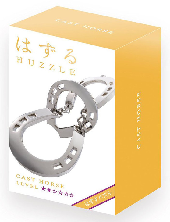 Hanayama Cast Huzzle (Puzzle) Cast HORSE (4977513055291)