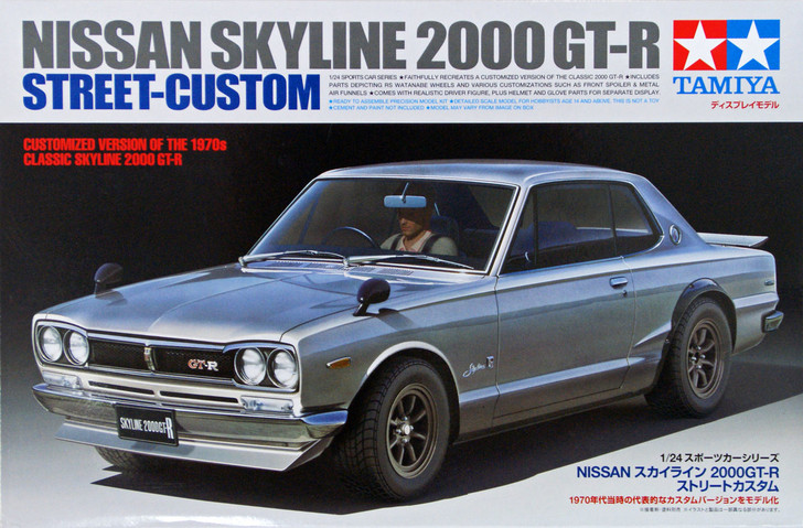 Tamiya 24335 Nissan Skyline 2000 GT-R Street-Custom 1/24 Scale Kit