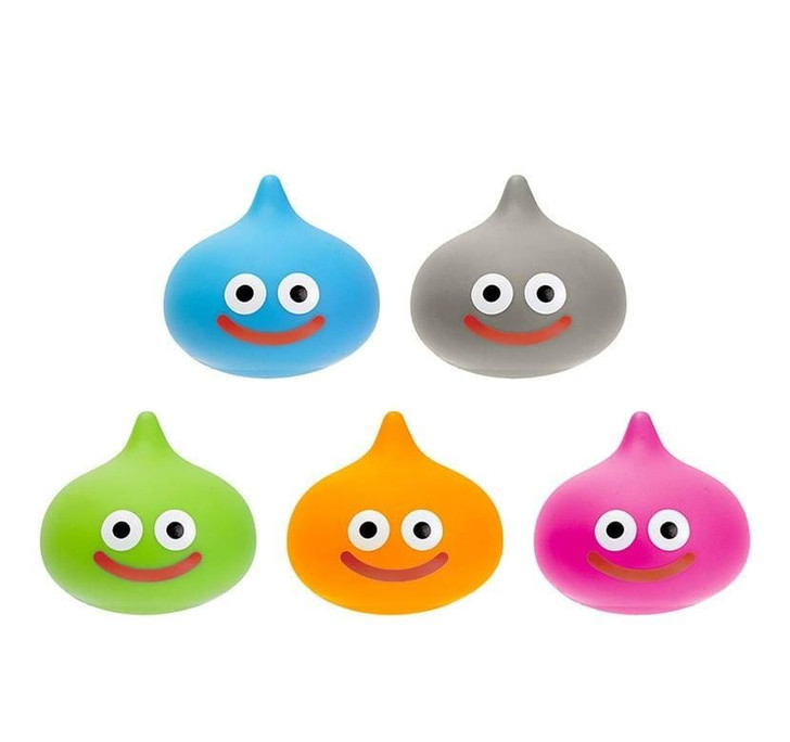 Dragon Quest Mini Soft Vinyl Figure Collection Slimes Galore Edition 10 Piece Set Finished Product