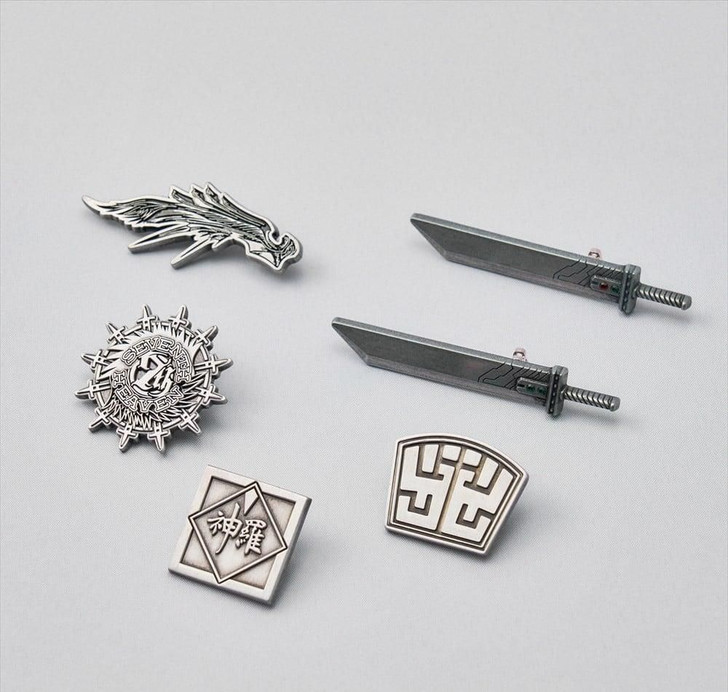Final Fantasy VII Rebirth Mini Metal Collection Set Of 6
