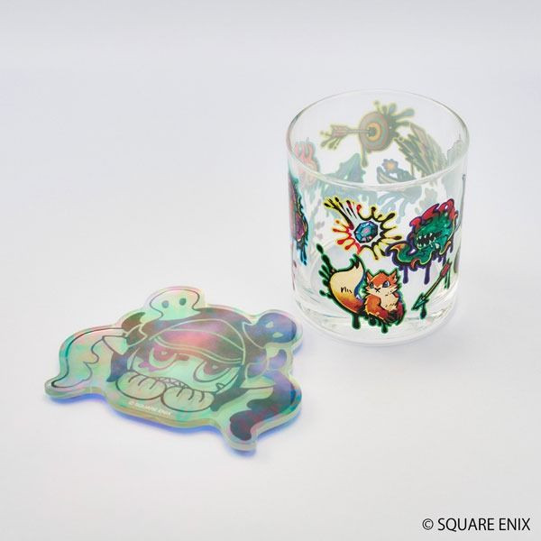 Square Enix Final Fantasy Xiv: Sugar Riot Glass & Coaster Set