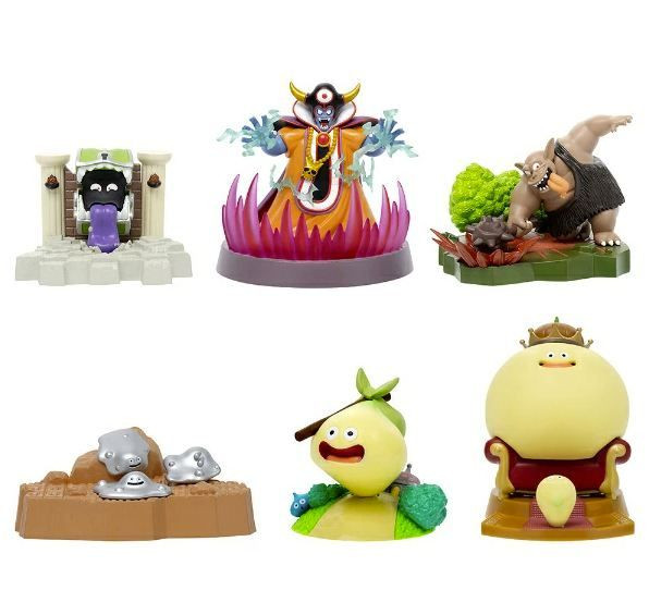Dragon Quest 3D Monster Encyclopedia Figures Great Demon King Zoma App