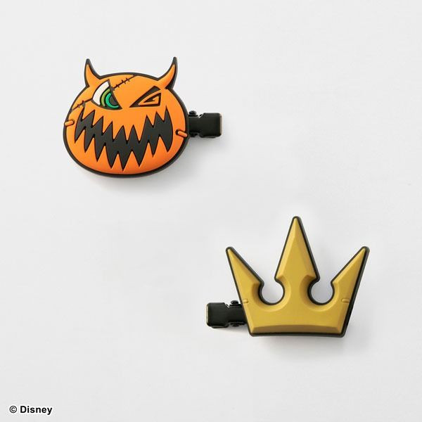 Square Enix Kingdom Hearts II / Hair Clip Set Halloween Town A (reissue)