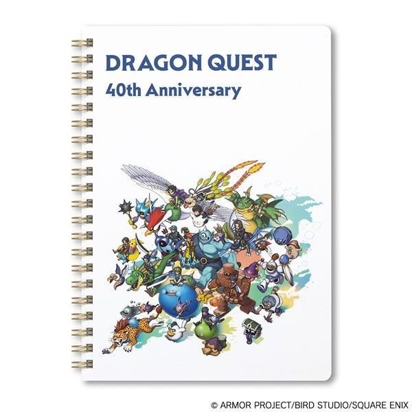 その他 DRAGON QUEST GAME NOTEBOOK Square Enix Dragon Quest: Ring Notebook 40th Anniversary Ver.